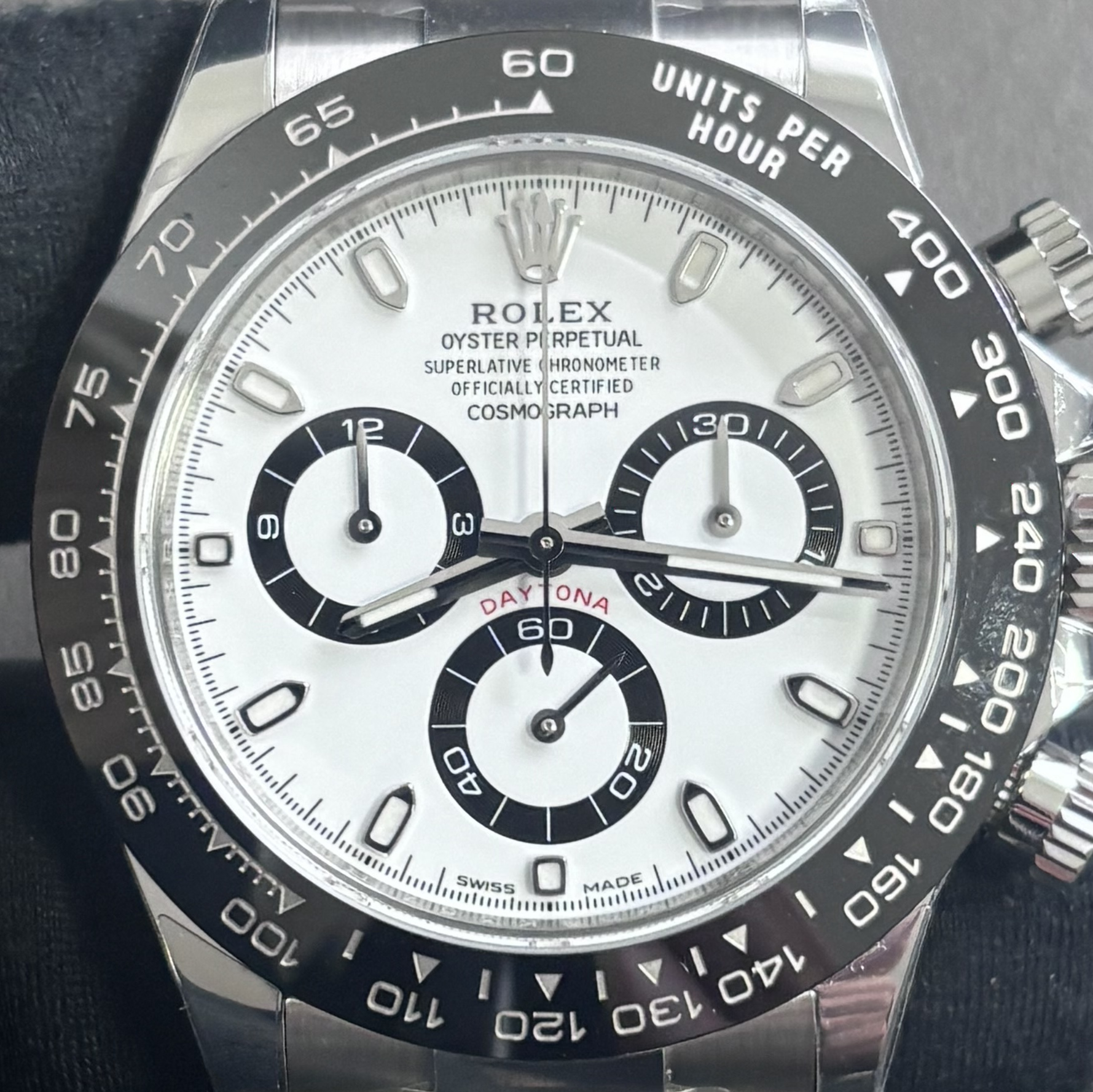 S001 · Original camera geometry · dial and bezel context