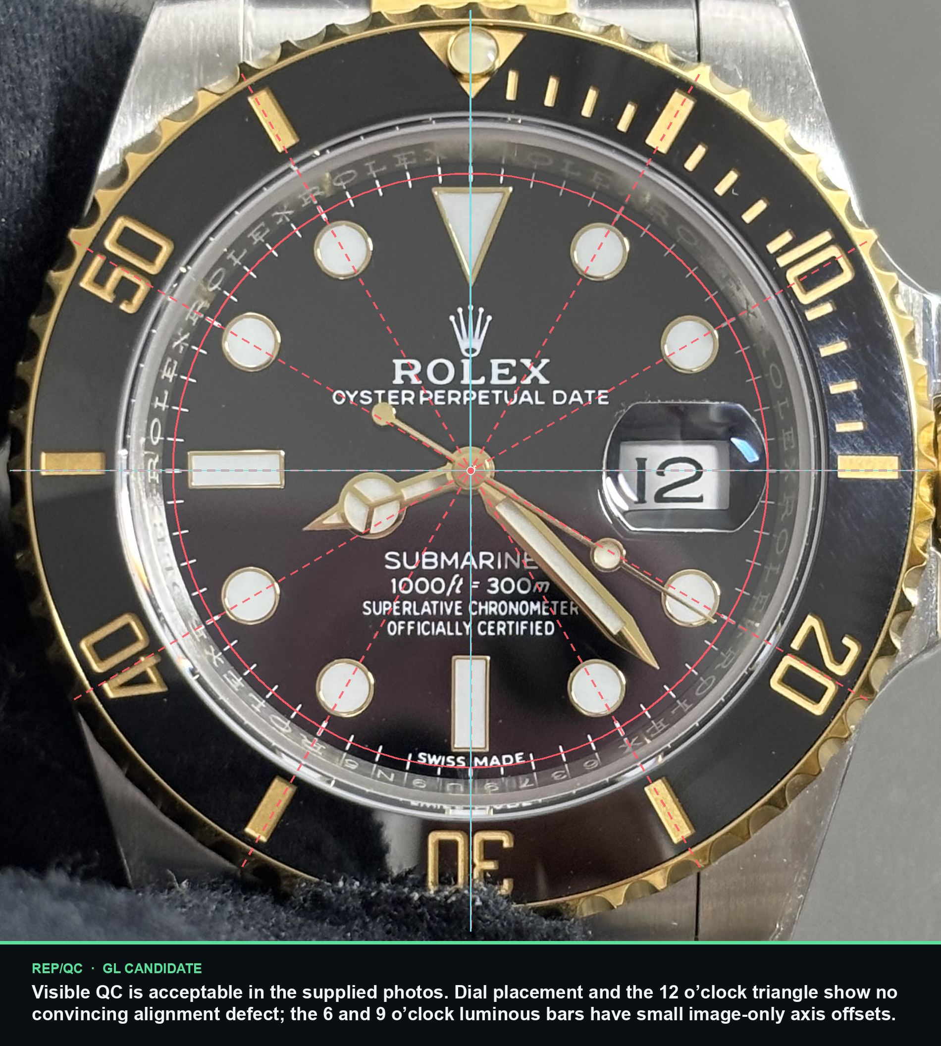 AE164679/9.21 dial alignment summary