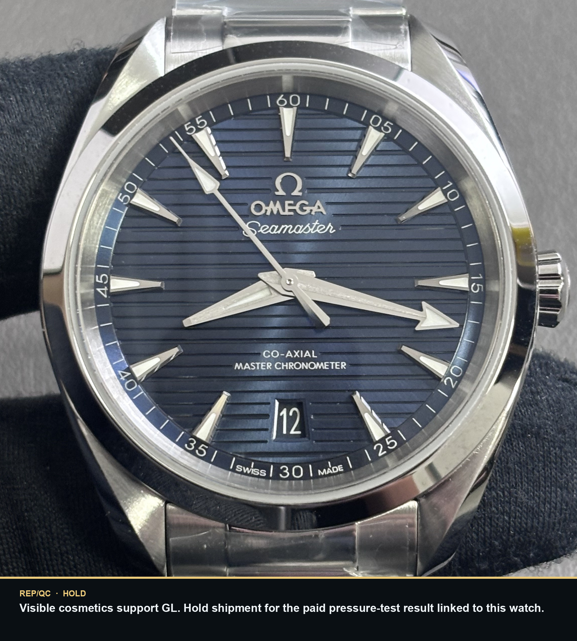 Aqua Terra 38 dial alignment summary