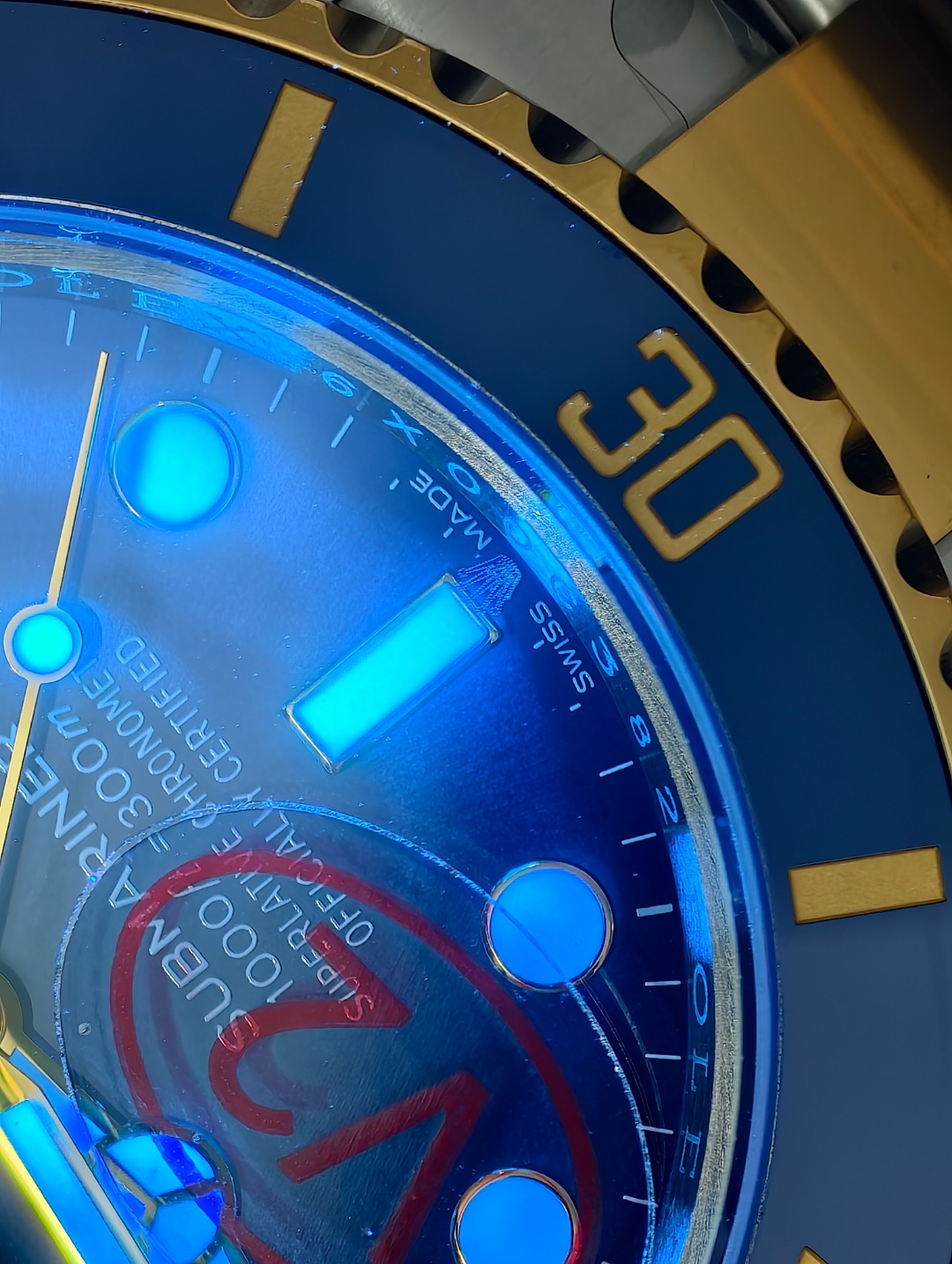 P07 · partial illuminated lume view
