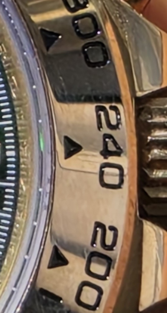 A · Right bezel