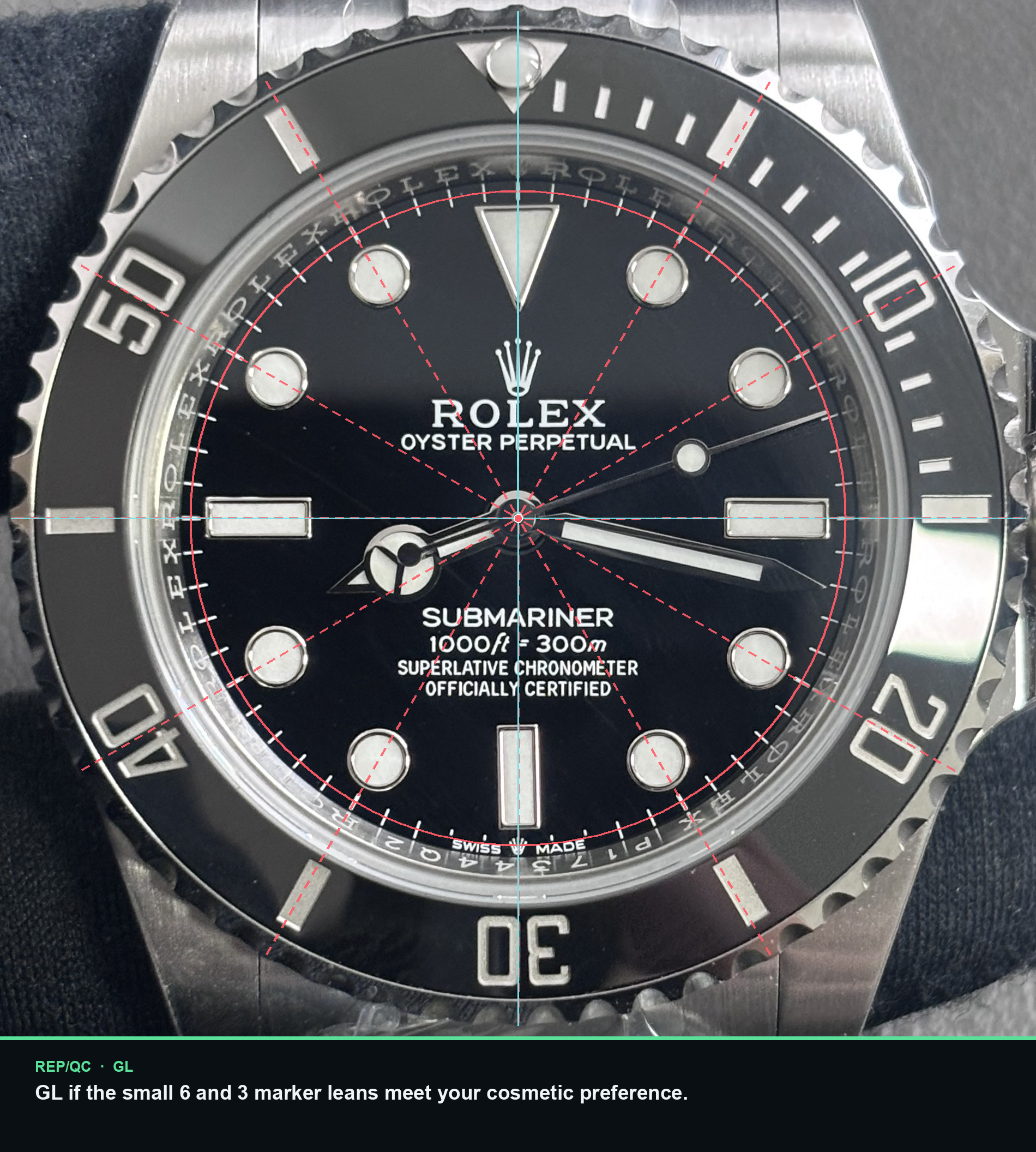 Rich 124060 dial alignment summary