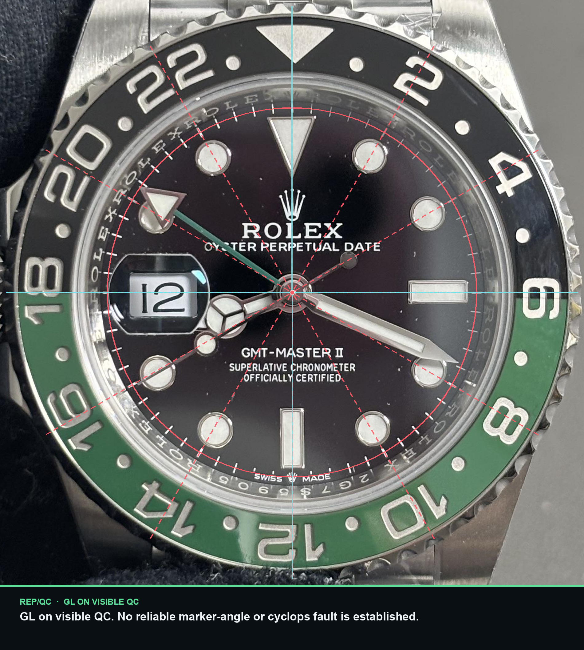 Rich Sprite 126720 dial alignment summary