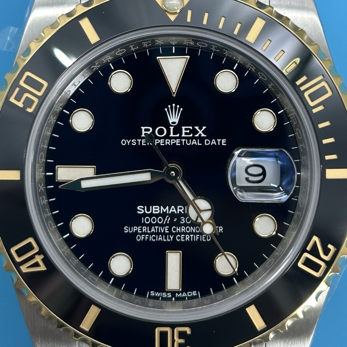 A04 · Visual reference only · precise angles unverified. Image rotated approximately 0.2° counterclockwise at the dial centre; illustrative circular normalization only; geometry did not validate using the saved printed minute-track reference. Recentered and resampled to 1400 × 1400 pixels. No correction for crystal refraction or raised bezel/hand geometry.